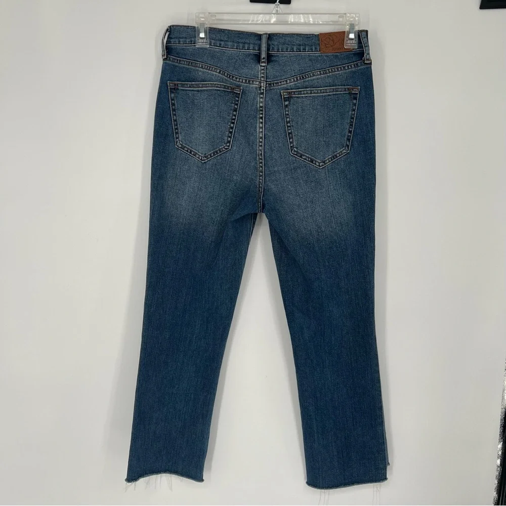 Johnny Was Raw Hem Straight‎ Leg Jeans 28